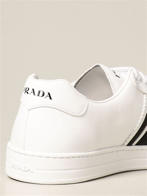 sneakers prada pelle|prada sneakers for women.